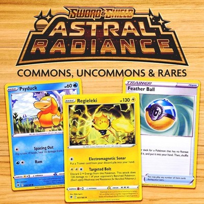 Pokémon Astral Radiance Base Common/Uncommon/Rare Singles | CHOOSE YOUR CARD