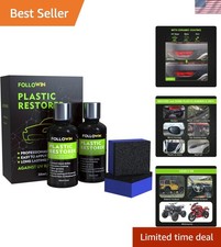 Ceramic Coating Plastic Restorer for Cars 60ml Water Dirt Resistant Formula