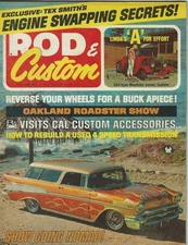Rod & Custom May 1967 - Show Going Nomad / Oakland Roadster Show / Engine Swappi