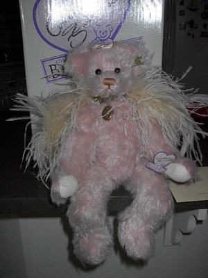 ANNETTE FUNICELLO'S FAITH THE 7TH ANGEL MOHAIR BEAR FROM THE ANGEL