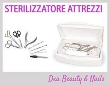 STERILIZZATORE ATTREZZI A FREDDO NAIL ART RICOSTRUZIONE UNGHIE ESTETICA