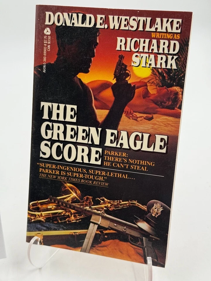 The Green Eagle Score Donald E. Westlake as Richard Stark Avon PB 1st Ed 5/1985 Foto 2 de 4