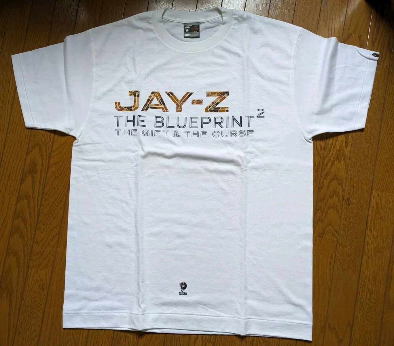 JAY-Z Ape THE BLUEPRINT T-shirt  XL 2
