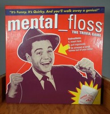 Mental Floss Trivia Board Game Adult 2-6 players Pressman Pop