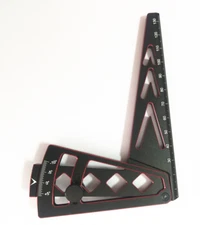 Rotor Ron Ultra Aluminum Camber Gauge for 1/10 Scale RC Vehicles