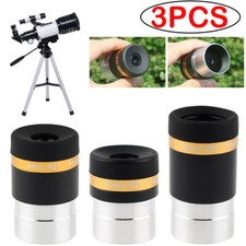 3x Aspheric Eyepiece Telescope HD Wide Angle 62 Degree Lens For 1.25in Telescope