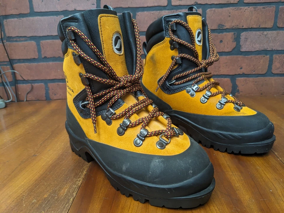 Botas SCARPA Matterhorn 87779 38 RSD Para Hombre Montañismo Escalada Naranja Gamuza Foto 3 de 4