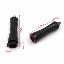 Hand Grips 1" 25mm For Harley Softail/Dyna Wide Glide/Kawasaki Vulcan 1500 Black