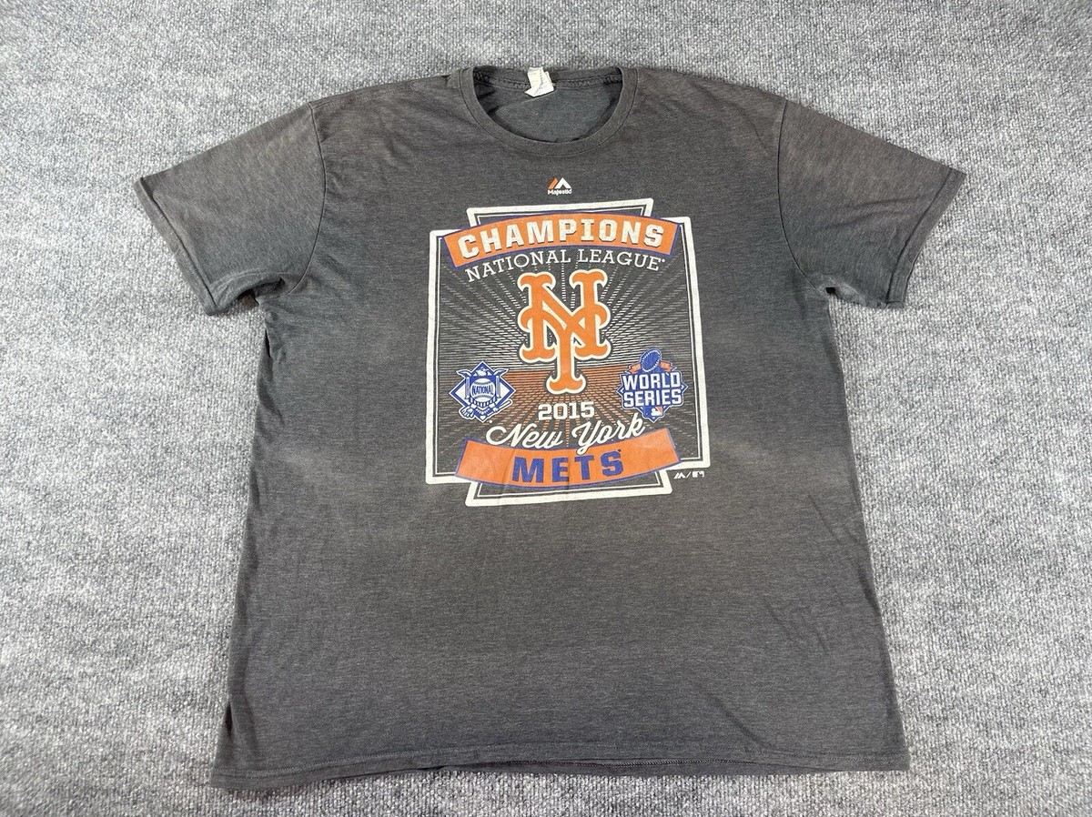 New York Mets 2015 National League Champions Shirt Size XL