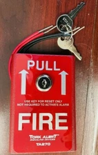 TORK TA270 Manual Fire Alarm Operation WITH KEY 