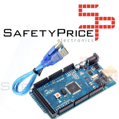 Projects Rohs Compliant Scheda Mega 2560 R3 CH340 - Compatibile Con Arduino IDE, Chip ATmega2560 Board Sviluppo USB - Foto 10