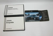 2005 Chevrolet Impala Factory Original Glovebox Owners Manual Book Portfolio