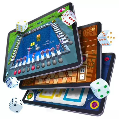 GoDice Full Pack - 6 Smart Connected Dice. Brings The Best Dice Games of All ...