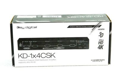 Key Digital KD-1x4CSK 4K HDMI 1x4 Splitter L586