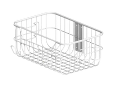 MEDIUM  SIZE  MEDICAL POLE MOUNT BASKET WITH OPTIONAL POLE CLAMPS