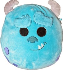 Kellytoy Squishmellow Monsters Inc Sully 10  Plushy Blue Purple Spots Horned