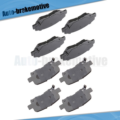 FOR 2003 2004-2008 HONDA PILOT FRONT REAR PROFESSIONAL GRADE CERAMIC BRAKE PAD - Picture 7 of 12