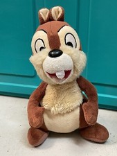 VINTAGE Disneyland Disney's Chip And Dale Plush Toy Stuffed Animal Chipmunk Chip