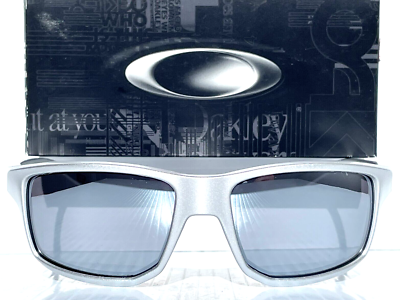 NEW Oakley GIBSTON X-Silver POLARIZED Galaxy Chrome Lens Sunglass