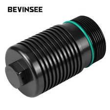 BEVINSEE Aluminum Oil Filter Housing Cap For VW For EA888 Gen3/4 2.0T Engines