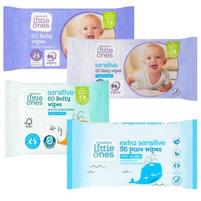 Little Ones Baby Wipes:Soft and Gentle for Sensitive Baby Skin