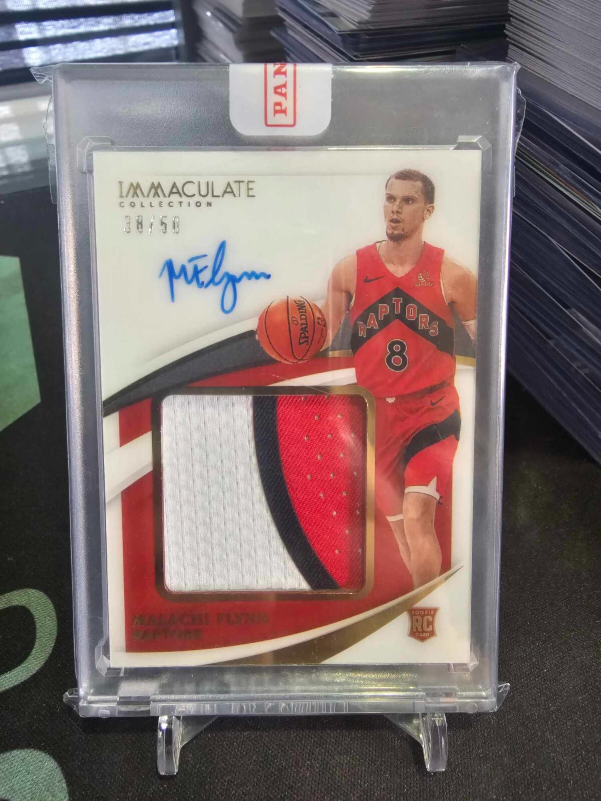 2020-21 Panini Immaculate Malachi Flynn Premium Patch Autograph PPA-MFL 38/50!