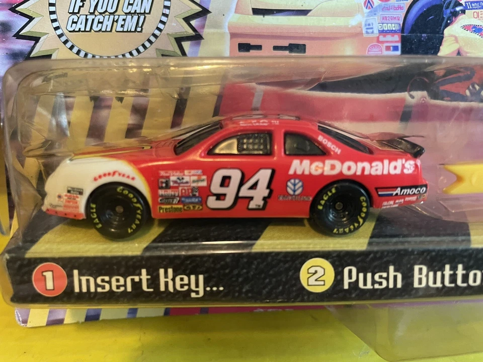 1997 BILL ELLIOTT NASCAR 1/64 IGNITION RACER NIP #94 McDonald’s Car - Image 2 of 4