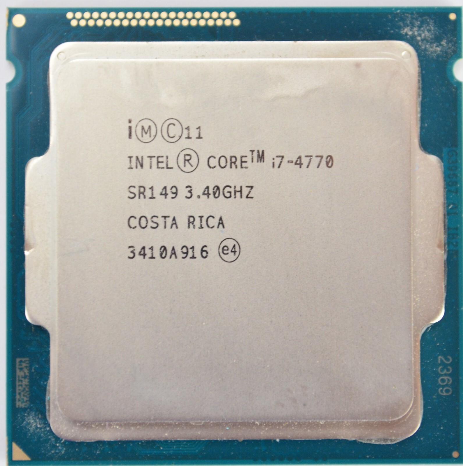 Intel Core i7-4770 3.40GHz SR149 Quad Core CPU Processor Socket LGA1150 4th  Gen