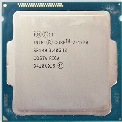 Intel Core i7-4770 3.40GHz SR149 Quad Core CPU Processor Socket