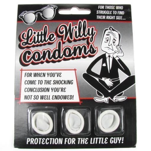 Novelty Condoms Little W lly Adult Joke Funny Gift Diabolical Stag Hen Party Gag