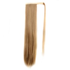 Women's Long Straight Ponytail Hair Extension Around Clip-In U5L7
