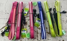 Top Paw LED + Reflective Leash - USB Rechargeable 4ft.