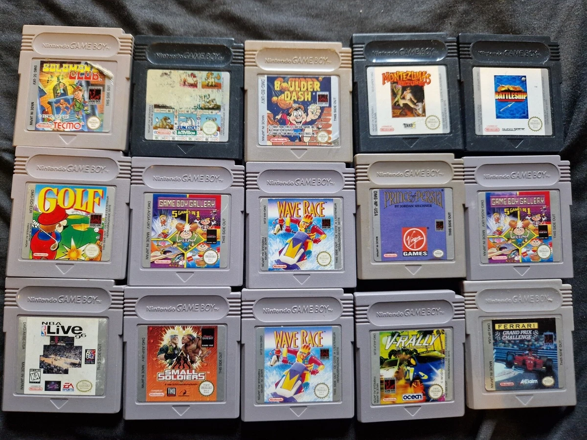 Nintendo Game Boy Games Original - Make Your Selection