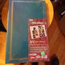 Dark Green Pioneer Binder 3-ring Photo Album 300 Slip In Pockets For4"x6" Photos