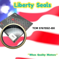 TCM 57675SZ-BX NBR Carbon Steel Oil Seal, SZ-H Type  By Dichtomatik