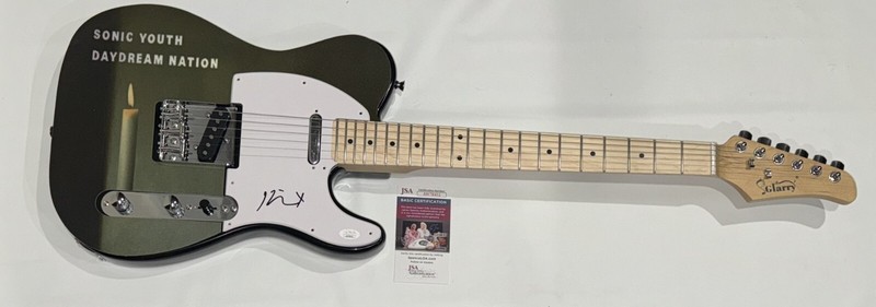 KIM GORDON SIGNED CUSTOM SONIC YOUTH DAYDREAM NATION ELECTRIC GUITAR JSA COA