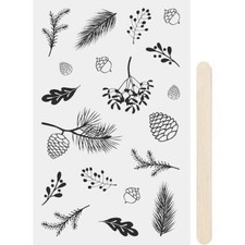 Heyda Rub-On Transfer Stickers 'Branches'