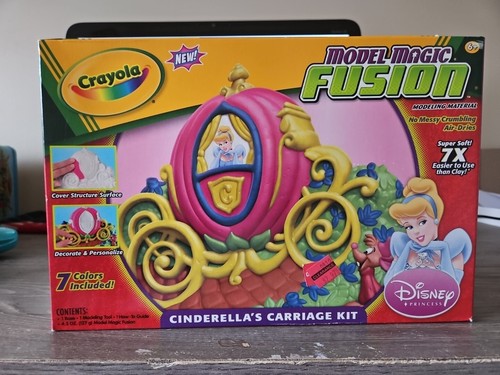 New Crayola Disney Princess Model Magic Fusion Cinderella's Carriage ...