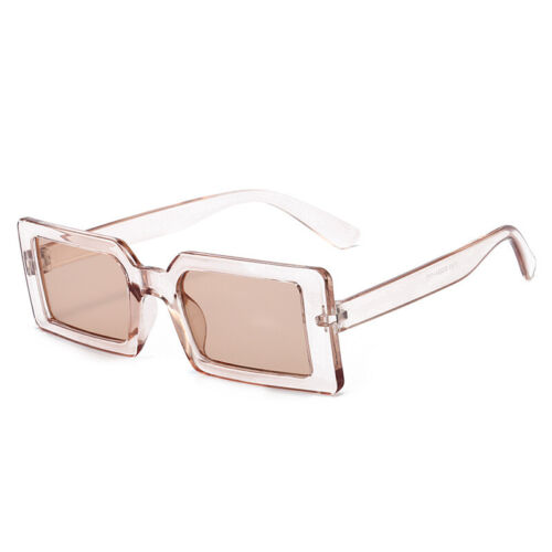 Moda Y2K Retro Vintage Rectangular Cuadrado Gafas de Sol Tonos Damas Mujeres UV400. - Imagen 91 de 115