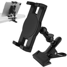 Clip Clamp Tablet Holder For Desk/table/glass Door/desktop Baffle/easelcompatibl