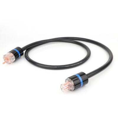 OFC Copper US/EU Schuko Power Cord HIFI Extension Power Cables Mains Power Line
