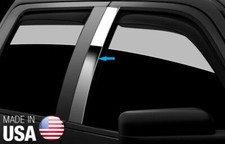 Fit2001-2007 Dodge Caravan 2pc Pillar Post Trim Stainless Steel Door Cover Fit2001-2007 Dodge Caravan 2pc Pillar Post Trim Stainless Steel Door Cover