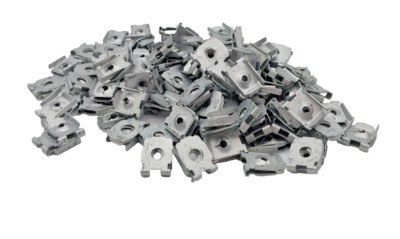 10 x Original VW - Blechmutter Blechklammer Clip Klemmmutter 16 x 11 x 4mm