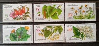 TL54 - GERMANY DDR 1978 - Complete Flower Series MNH