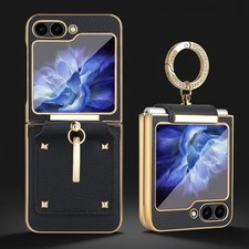 New Super Lightweight Luxury Case For Samsung Galaxy Z Flip 6 - Black Color