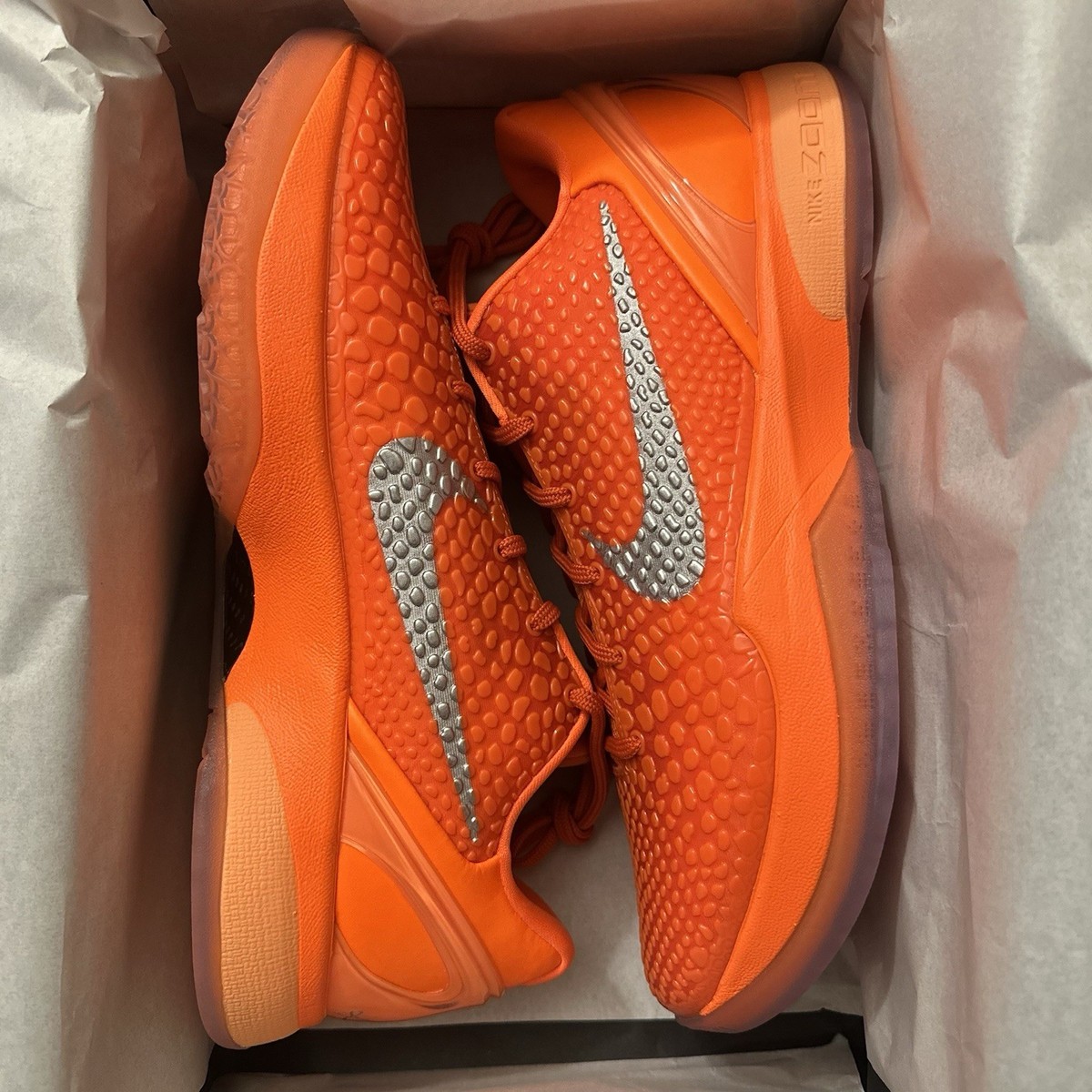 Nike Kobe 6 Protro Total Orange IH1871-800 Ships TODAY | eBay