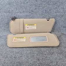 1989-2006 Ford Ranger Mazda B-series Tan Sun Visors Pair Oem Shades 1989-2006 Ford Ranger Mazda B-series Tan Sun Visors Pair Oem Shades