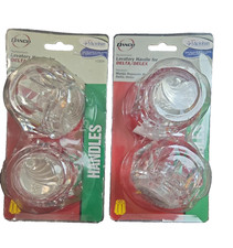 2 Danco Clear Acrylic Lavatory Replacement Handles Delta/Delex Faucets 10304