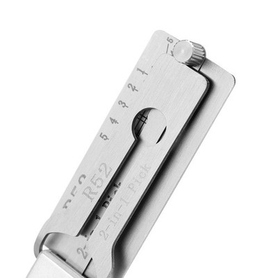Key Decoder Perfect Match For Key Picking Hook Tool Stainless Steel R52