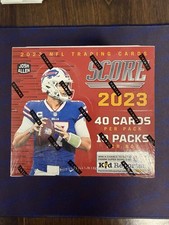 2023 Panini Score Football Hobby Box Sealed (10 Packs)